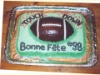 gateau football american